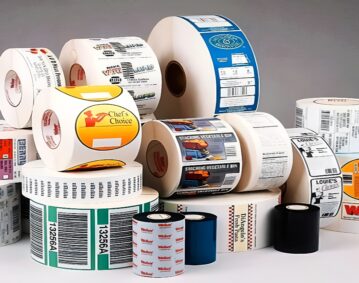 Self-adhesive labels