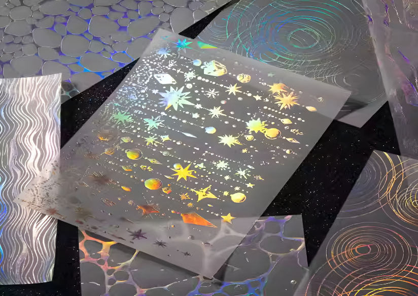 Hot Stamping with Laser Silver