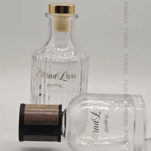 Clear Perfume Logo Sticker