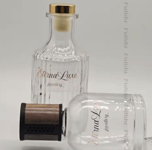 Clear Perfume Logo Sticker