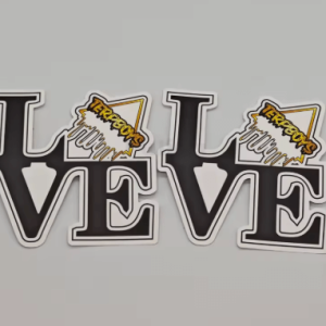 Custom Logo Kids Vinyl Sticker Labels