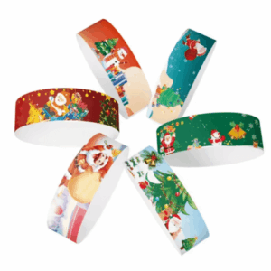 Adhesive Wristbands for Christmas & Parties