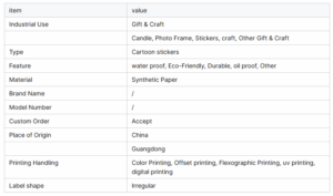 Halloween Glow Sticker 
