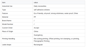 Custom Vinyl Sticker