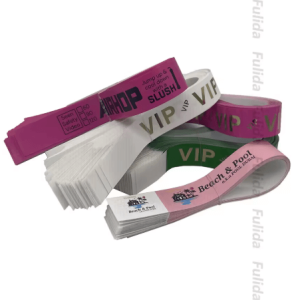 Printed 3/4 Inch PVC ID Wristbands