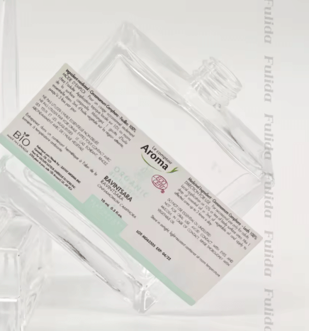 Custom White Waterproof PP Label – Durable Adhesive Vinyl Sticker for Shampoo & Household Packaging - Image 2