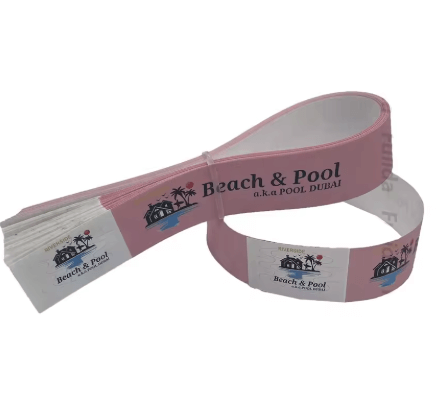 Printed 3/4 Inch PVC ID Wristbands