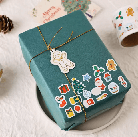 Christmas Holiday Kids Vinyl Stickers