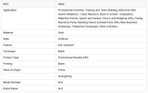 Waterproof Vinyl Wristbands