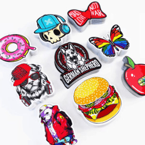 UV-Resistant Holographic Glitter PVC Stickers