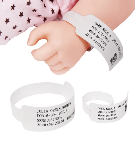 Vinyl Patient Wristbands