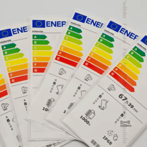 Durable Waterproof PVC Electrical Sticker