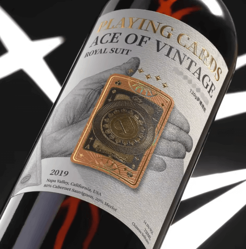 Personalized Wine & Beer Bottle Labels | Holographic Paper with Hot Stamping - Image 3