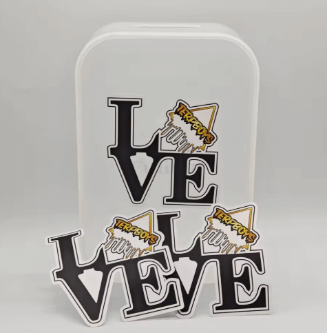 Custom Logo Kids Vinyl Sticker Labels