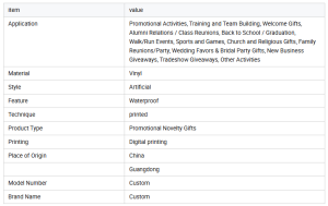 Custom Waterproof Vinyl Wristbands