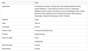 Eco-Friendly Tyvek Promotional Wristbands