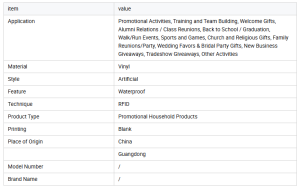 NFC Vinyl Wristbands