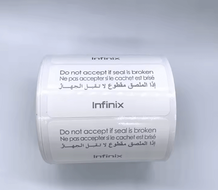 Fragile Eggshell Stickers