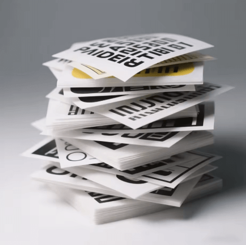 Reinforced Die-Cut Industrial Synthetic Polymer Labels