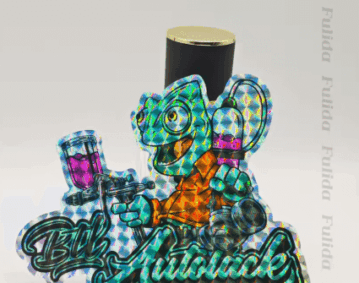 Vinted Clear PET Stickers