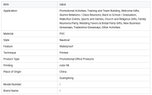 Printed Vinyl Wristbands