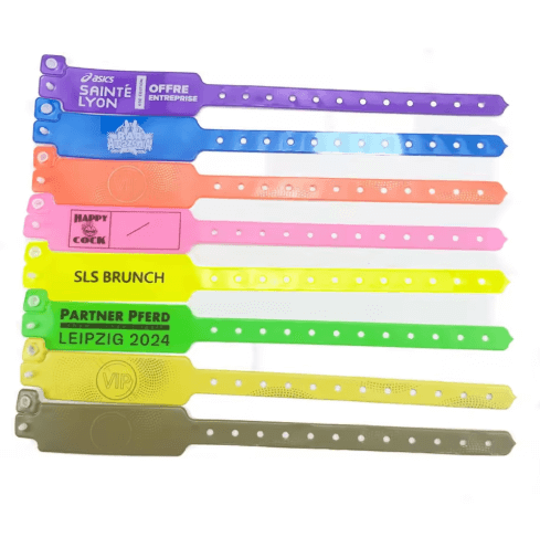 Waterproof Disposable Vinyl Wristbands