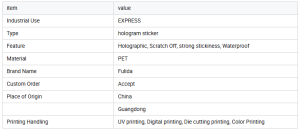 PET Self-Adhesive Eggshell Labels