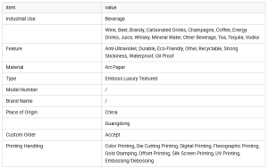 Waterproof Wine Bottle Labels