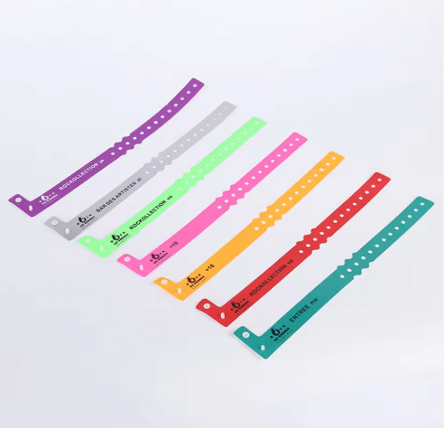 Colorful Plastic Wristbands