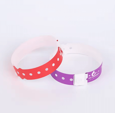 Colorful Plastic Wristbands