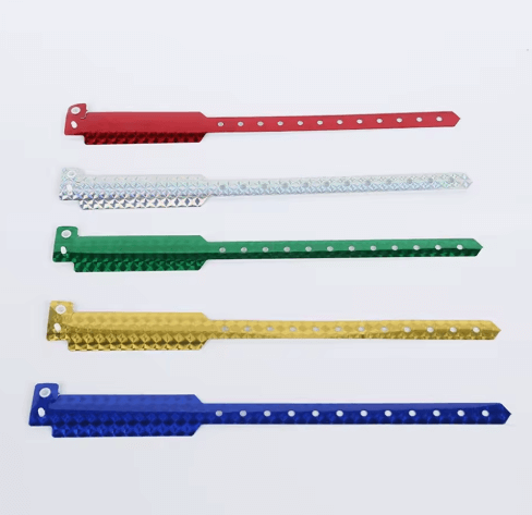 PET Lock Disposable Wristbands