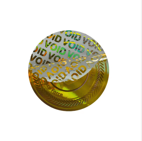 Scratch VOID Holographic 3D Laser Logo Anti-Counterfeiting Label