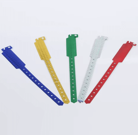 PET Lock Disposable Wristbands