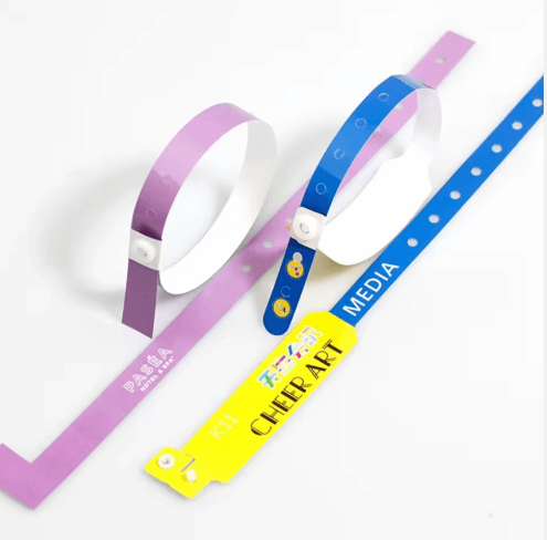 Waterproof Disposable Vinyl Wristbands