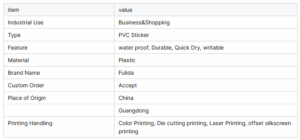 Multi-Layer Vinyl Logo Stickers