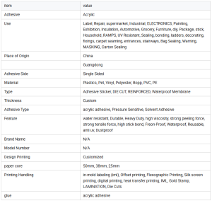 High Temperature Resistant Reflective Safety Label