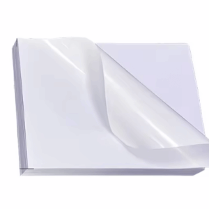 A4 White Ultra-Gloss Waterproof Vinyl Sticker