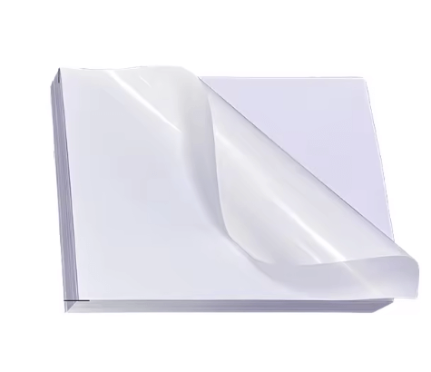 A4 White Ultra-Gloss Waterproof Vinyl Sticker