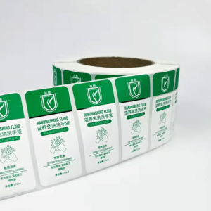 PVC Custom Packaging Label | Oil-Proof Die-Cut Sticker for Lotion, Hair Care & Candle Products