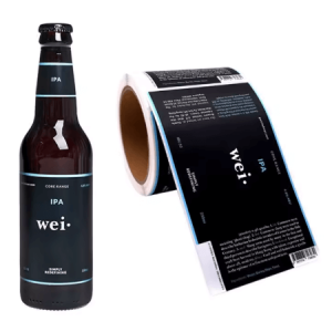 Custom PET Bottle Labels for Whisky, Wine & Juice