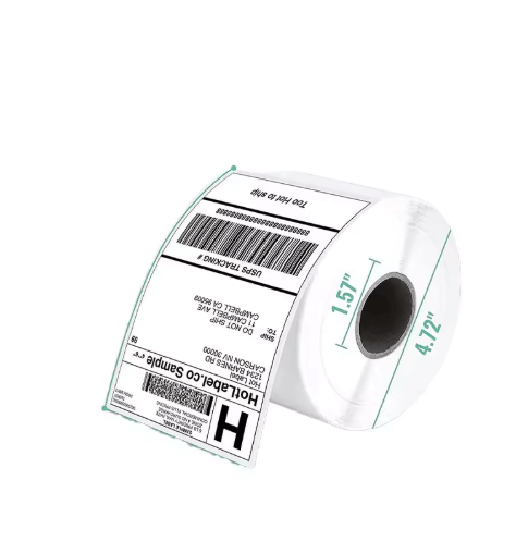 4×6 Inch Direct Thermal Adhesive Sticker Labels