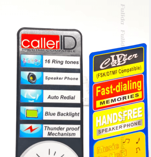 Die Cut PVC Logo Name Paper Sticker