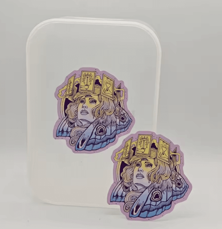 Die-Cut Kids Vinyl Decorative Sticker Labels