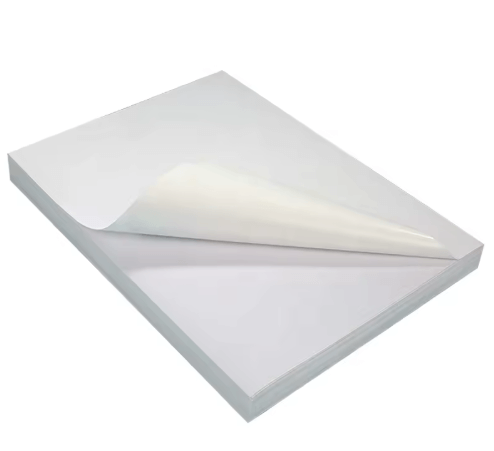 A4 White Ultra-Gloss Waterproof Vinyl Sticker