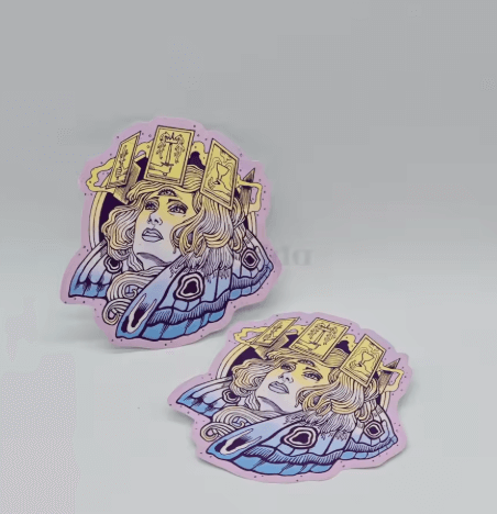 Die-Cut Kids Vinyl Decorative Sticker Labels