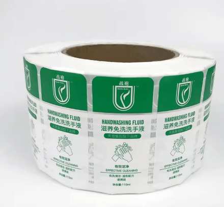 PVC Custom Packaging Label | Oil-Proof Die-Cut Sticker for Lotion, Hair Care & Candle Products - Image 4