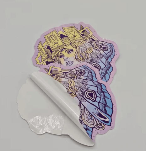 Die-Cut Kids Vinyl Decorative Sticker Labels