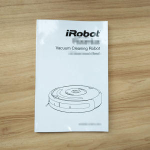 Smart Robotic Vacuum Cleaner Instruction Manual Printing