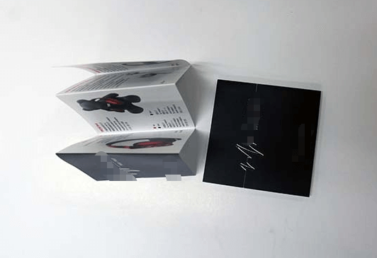 Miniature Fold-Out Headphone Instruction Manual Printing