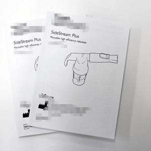 Medical Inhaler Instruction Manual Printing